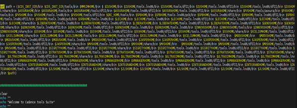 CSHRC file sample continuation